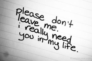 Please Don't Leave Me Dp