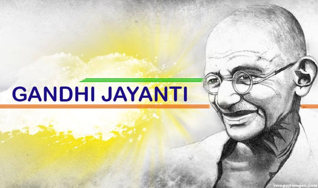 Happy Gandhi Jayanti sms wishes
