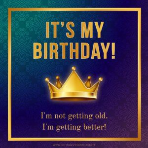 Happy birth day to me